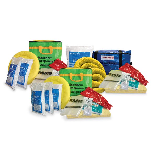HZ20 20L Hazchem Spill Kit | 20L Chemical Spill Kit | Ecospill Spill Kits | Brisbane Sydney Melbourne Perth Canberra | Chemical Spill Clean Up